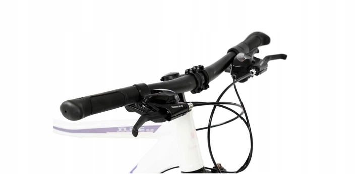 Велосипед Romet Jolene 6.2 MTB, рама 17 дюймів, колесо 26", біло-фіолетовий - зображення 2