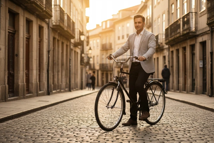 Men's City Bike 28 DALLAS 21 inch DUTCH - Фото 2 Men's City Bike 28 DALLAS 21 inch DUTCH - зображення 2