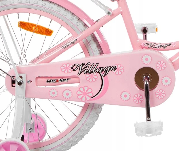 Дитячий велосипед 20 дюймів для дівчинки Mexller Village Powder Pink Bicycle - Фото 3 Дитячий велосипед 20 дюймів для дівчинки Mexller Village Powder Pink Bicycle - зображення 3