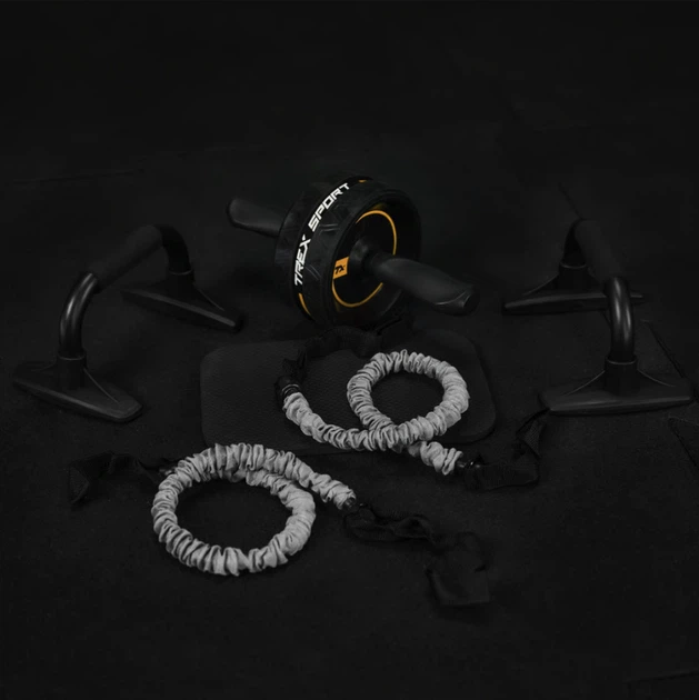 Набір для вправ TrexSport TX-010WSA 4 в 1 жовтий - изображение 2