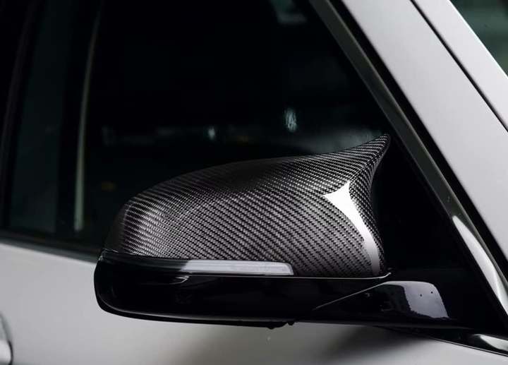 Карбоновые накладки на зеркала BMW F10 F18 F11 F06 F07 F12 F13 F01 F02 Рестайлинг 2014-2016 - изображение 3