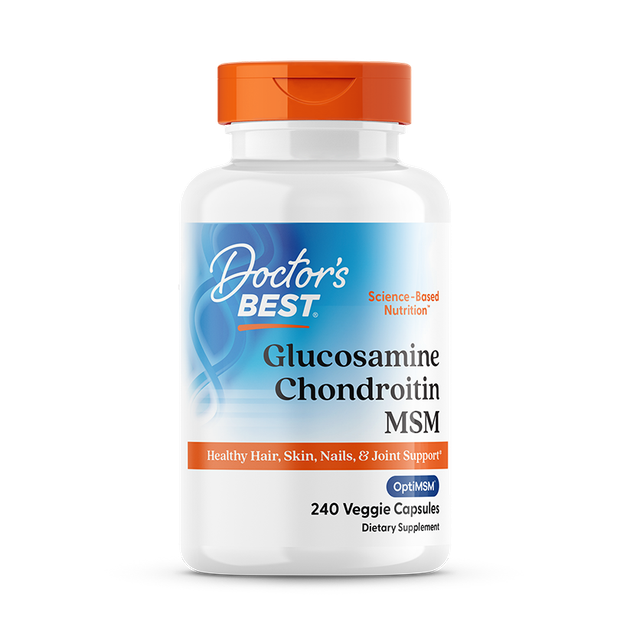 Глюкозамін хондроітин МСМ Doctor's s BEST Glucosamine Chondroitin MSM 240 капсул - Фото 1 Глюкозамін хондроітин МСМ Doctor's s BEST Glucosamine Chondroitin MSM 240 капсул - зображення 1
