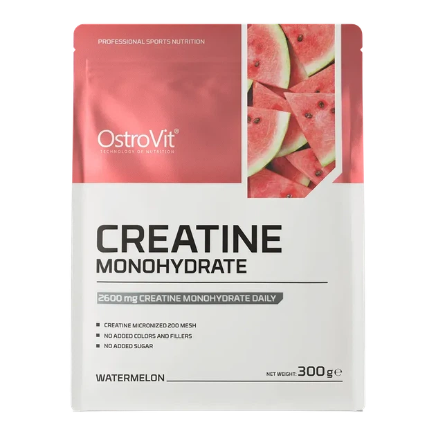 Креатин моногидрат OstroVit Creatine Monohydrate 300 г Арбуз - Фото 2 Креатин моногидрат OstroVit Creatine Monohydrate 300 г Арбуз - изображение 2