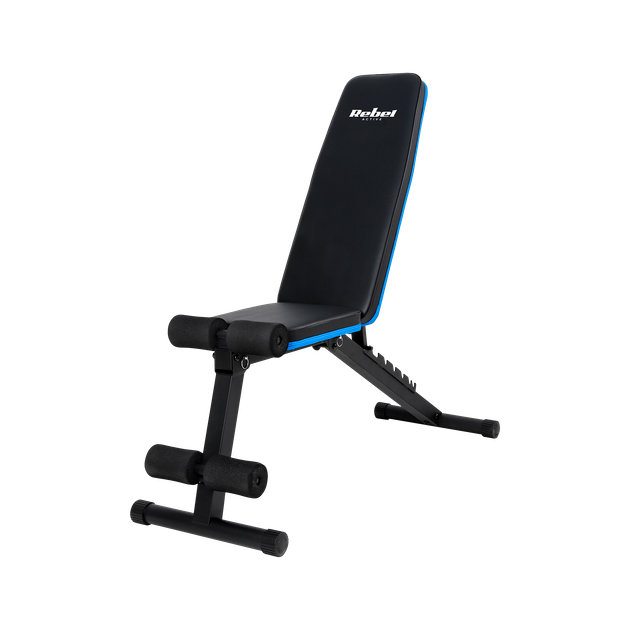 Похила тренажерна лава REBEL ACTIVE з фіксатором ніг RBA-2002 - изображение 2