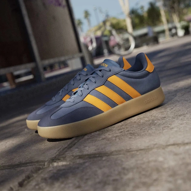 Женские кеды низкие Adidas Barreda JP5932 38.5 (5.5UK) 24 см Preloved Ink (4068806005953) - изображение 11