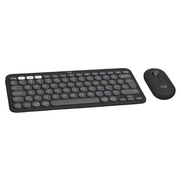 Клавиатура и мышь Logitech Pebble 2 Combo, Черный - 432561 - изображение 2