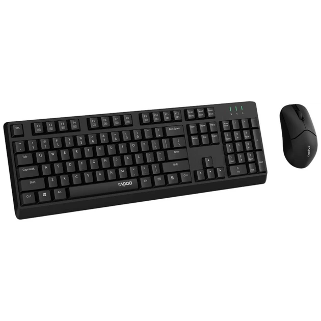 Клавиатура и мышь Rapoo X1500 Wireless, Черный - 571640 - изображение 4