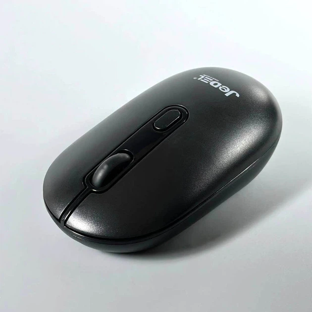 Беспроводная мышь Jedel WD133, BT5.0, 2.4G, 800-1600DPI, 400mAh, black - изображение 3