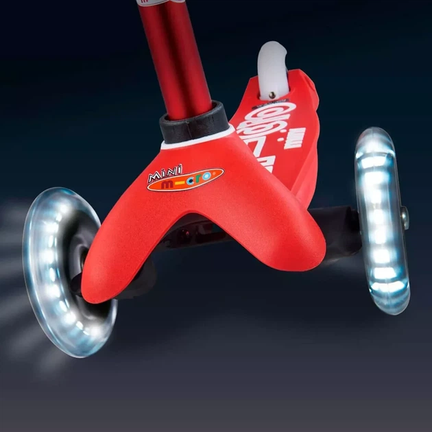 Самокат Micro серії Mini Deluxe червоний (MMD052) - Фото 15 Самокат Micro серії Mini Deluxe червоний (MMD052) - зображення 15