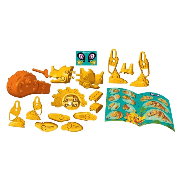 Робот-конструктор Clementoni "Dino Bot Triceratops", серия "Science & Play" (75074) - Фото 2 Робот-конструктор Clementoni "Dino Bot Triceratops", серия "Science & Play" (75074) - изображение 2
