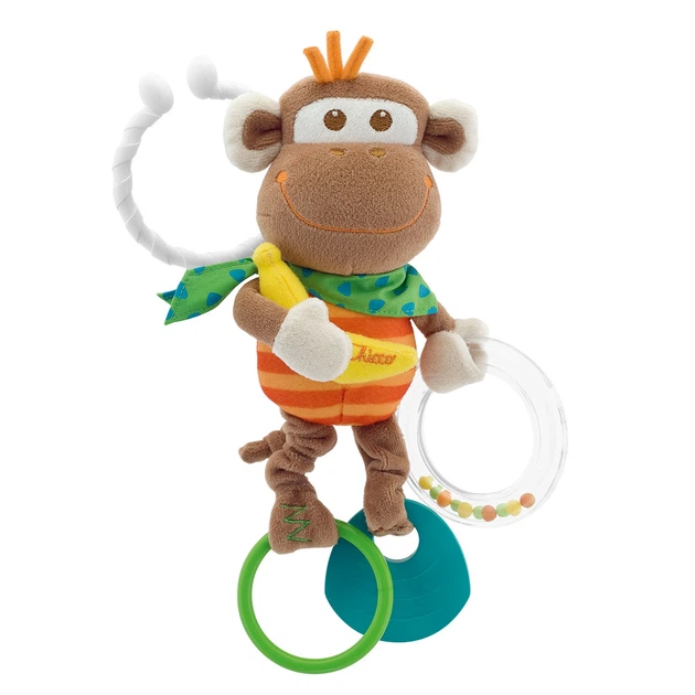 Игрушка-погремушка Chicco "Обезьянка" - Фото 1 Игрушка-погремушка Chicco "Обезьянка" - изображение 1