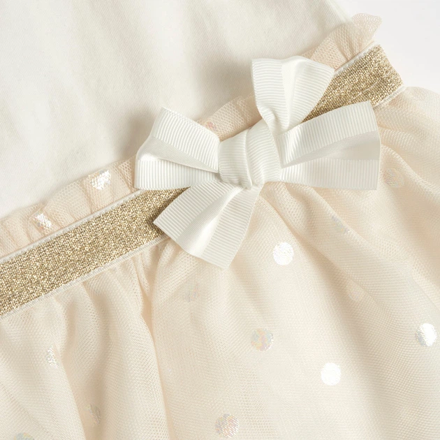 Платье Chicco Beatrice, цвет бежевый, размер 74 (090.05614.060) - изображение 3