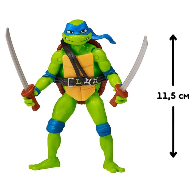 Фигурка TMNT Леонардо 11,5 см (83281) - Фото 7 Фигурка TMNT Леонардо 11,5 см (83281) - изображение 7