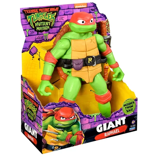 Фигурка TMNT Giant Рафаэль 30 см (83404) - изображение 11