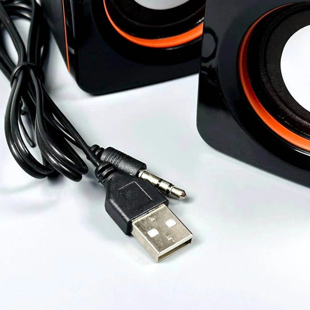 Колонки для компьютера Jedel CK4 Mini, Черный - 597934 - изображение 4