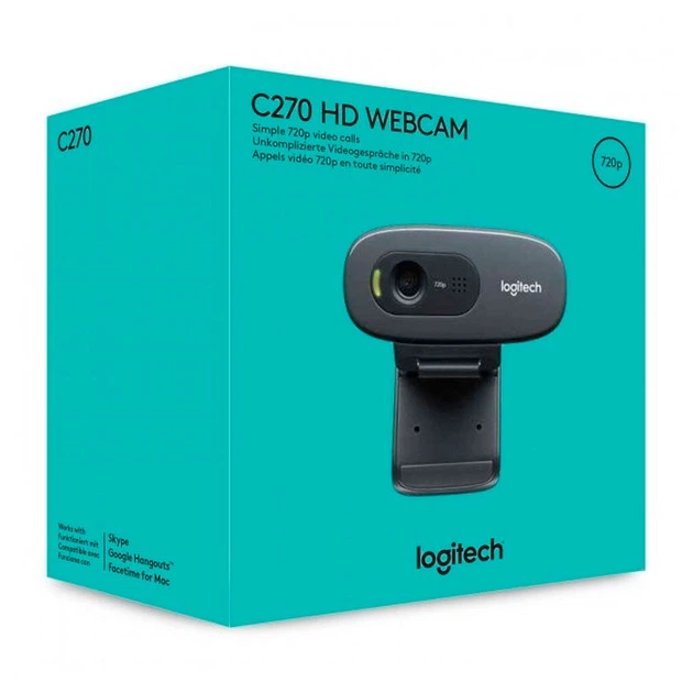Веб-камера Logitech C270 - 347478 - изображение 5