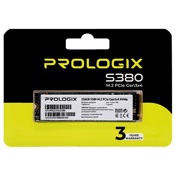 SSD диск Prologix S380, 256 Гб. - 390898 - изображение 4