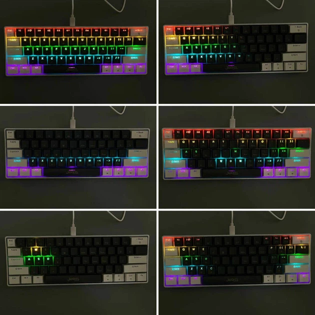 Клавиатура Jedel KL-69 Gaming, Белый - 720267 - изображение 6