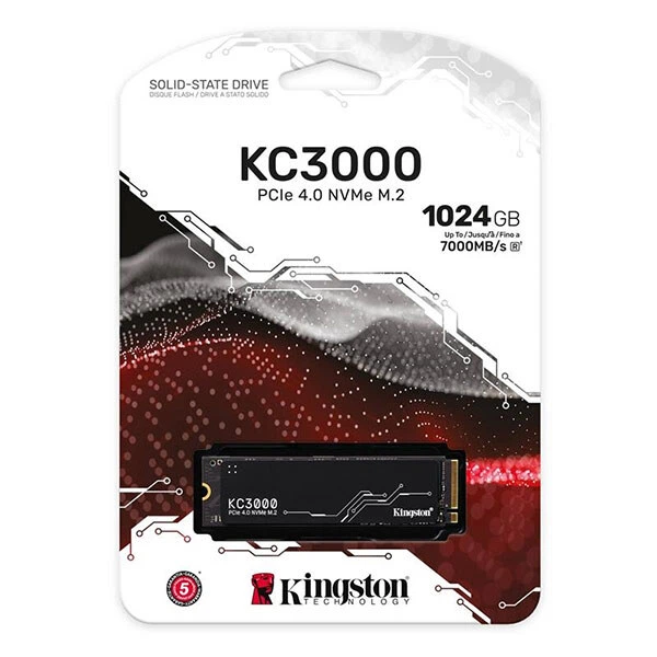 SSD диск Kingston KC3000, 1 Тб. - 378354 - Фото 3 SSD диск Kingston KC3000, 1 Тб. - 378354 - изображение 3