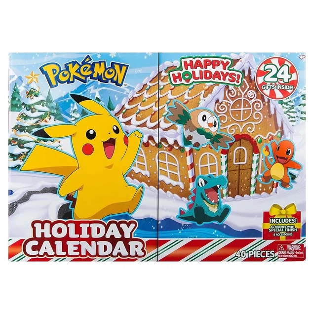 Адвент-календарь Pokemon с фигурками (PKW3066) - изображение 6