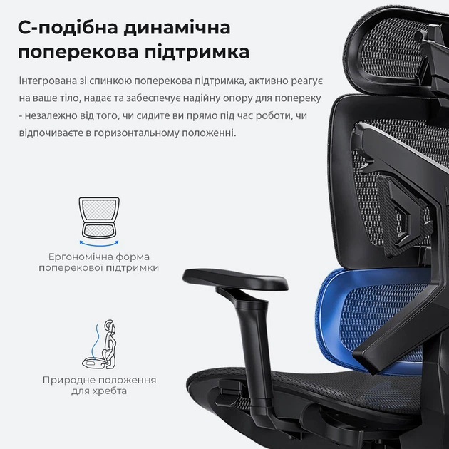 Кресло для геймеров Anda Seat X-Air Mega, Черный - 560043 - изображение 12