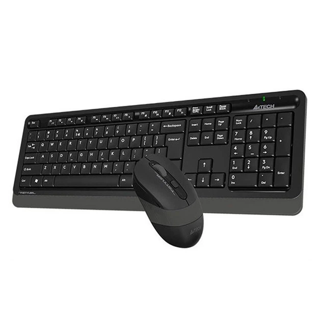 Клавиатура и мышь A4Tech FG1010, Черный - 352407 - Фото 2 Клавиатура и мышь A4Tech FG1010, Черный - 352407 - изображение 2