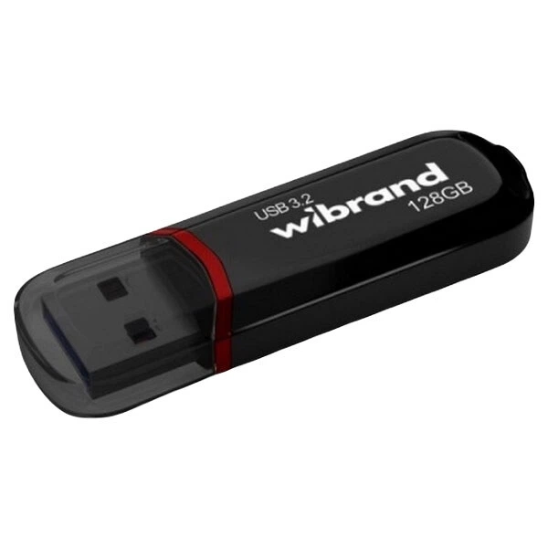 USB Flash Wibrand Marten, 128 Гб., Чорний - 533396 - Фото 1 USB Flash Wibrand Marten, 128 Гб., Чорний - 533396 - зображення 1
