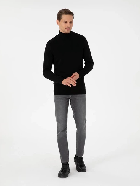 Гольф-водолазка мужская Pierre Cardin G021SZ0TK-000-2092747(Siyah) XL Черный (8683858104513) - Фото 3 Гольф-водолазка мужская Pierre Cardin G021SZ0TK-000-2092747(Siyah) XL Черный (8683858104513) - изображение 3