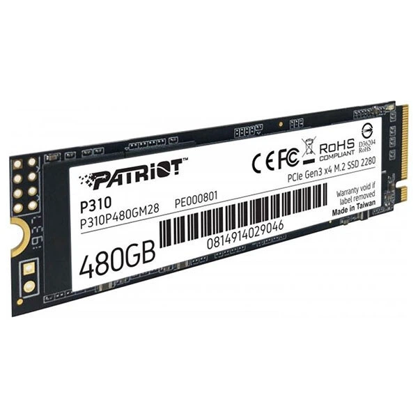 SSD диск Patriot P310, 480 Гб. - 357417 - изображение 4