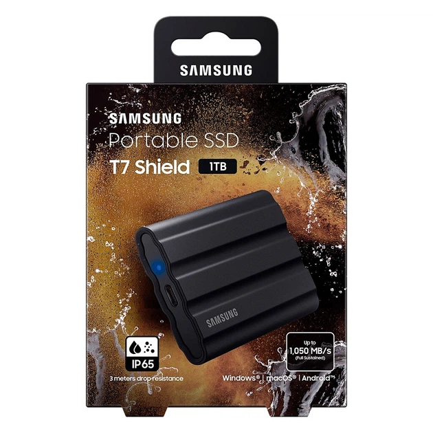 Внешний SSD Samsung T7, 1 Тб., Черный - 395453 - изображение 7