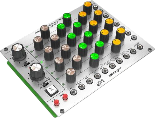 Модуль синтезатора Behringer 1027 Clocked Sequential Contro (4033653032513) - зображення 3