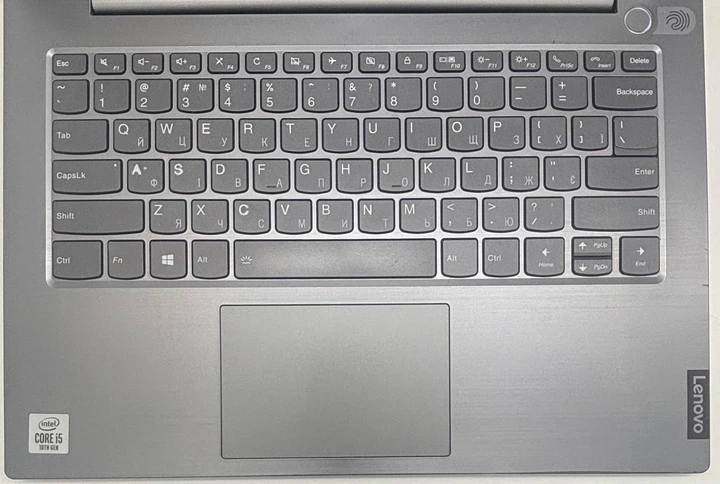 Ноутбук Lenovo ThinkBook 14-IIL (Type 20SL) / 4 ядра 8 потоків Intel Core i5 / 16Gb DDR4 / 256Gb SSD / Екран 14" (1920x1080) Full HD - Б/У - изображение 2