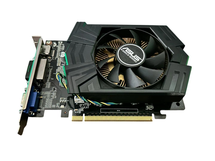 Видеокарта GT 740 2GB Asus GDDR5 OC (GT740-OC-2GD5) Б/У - изображение 3