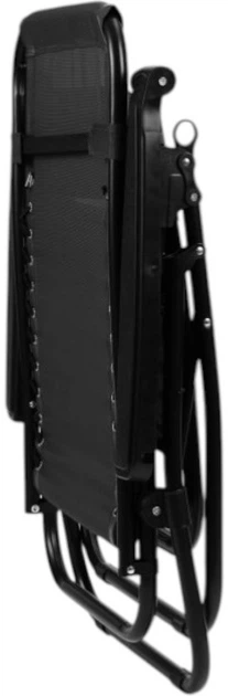 Leżak ModernHome by Multistore ZRL009 Czarna - obraz 4