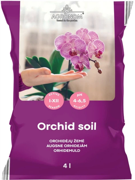 Торфосмесь Seklos Agronom для орхидей 4 л (904002/4770168904002) - Фото 1 Торфосмесь Seklos Agronom для орхидей 4 л (904002/4770168904002) - изображение 1