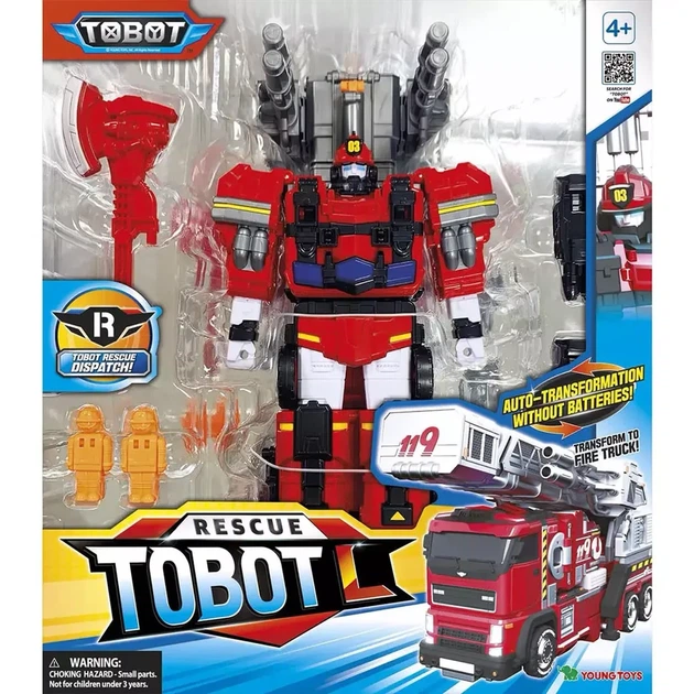 Игрушка-трансформер Tobot S5 Тобот L (301153) - Фото 7 Игрушка-трансформер Tobot S5 Тобот L (301153) - изображение 7