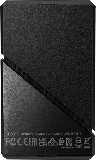 Накопитель SSD ADATA USB 4.0 2TB SE920 (SE920-2TCBK) 320867 - изображение 8