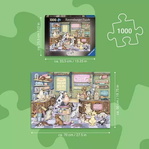 Пазл Ravensburger Stanley's Stick Emporium 1000 елементів 12001756 (4005555017561) - зображення 3