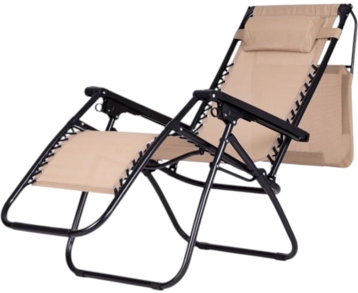 Leżak ModernHome by Multistore ZRL009-R BEIGE - obraz 3