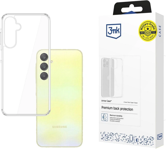 Панель 3MK Armor Case для Samsung Galaxy A26 Transparent (5903108635783) - зображення 2