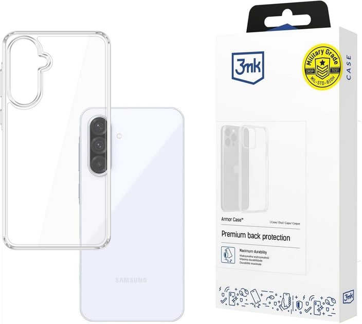 Панель 3MK Armor Case для Samsung Galaxy A36/A56 Transparent (5903108621809) - зображення 2