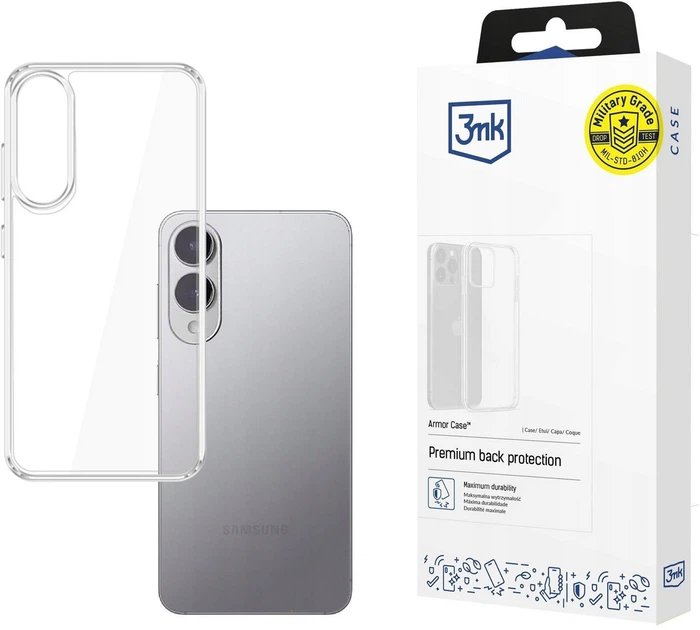 Панель 3MK Armor Case для Samsung Galaxy S25 Edge Transparent (5903108644549) - зображення 2