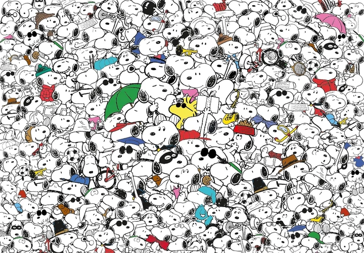 Пазл Clementoni: Peanuts — Impossible (1000 элементов) — 39804 - изображение 4