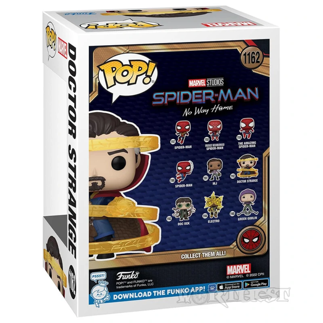 Фигурка Доктор Стрэндж — Funko Pop! MARVEL: SPIDER-MAN NO WAY HOME — DOCTOR STRANGE #1162 - изображение 3