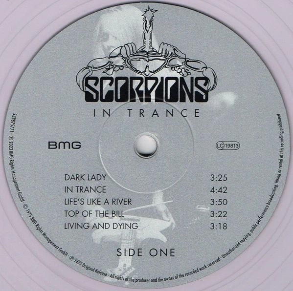 Виниловый диск SCORPIONS - IN TRANCE LP - изображение 4