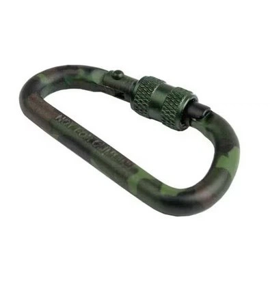 Карабін MIL-TEC алюмінієвий 80mm Woodland - Фото 3 Карабін MIL-TEC алюмінієвий 80mm Woodland - зображення 3
