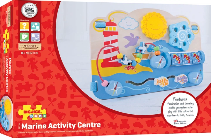 Бізіборд Bigjigs Toys Моряк BB116 (0691621531167) - зображення 5