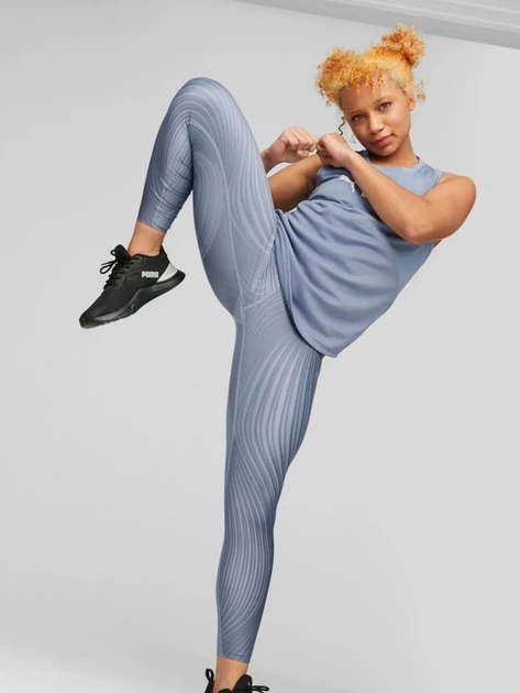 Спортивні легінси для бігу жіночі Puma Women'S Training 52313918 XS Filtered Ash (4065453326943) - зображення 3