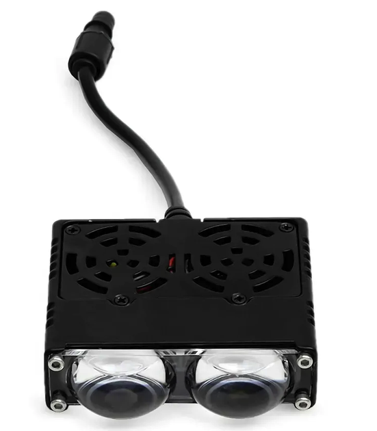 Светодиодные фары External SpotLight L26 40W на две линзы W-Y-Multicolor 12-80V - изображение 4