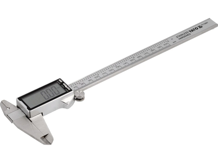 Suwmiarka cyfrowa Yato 200 mm z wyświetlaczem LCD 2.4"  YT-72021 (5906083120947) - obraz 2
